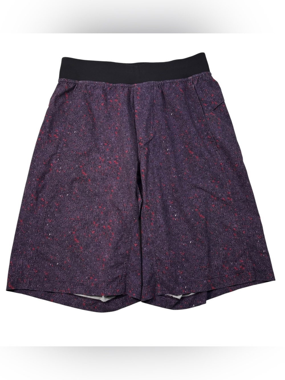 Lululemon Men's Core Short Purple Starry Night Print Athletic Shorts Small S Gym